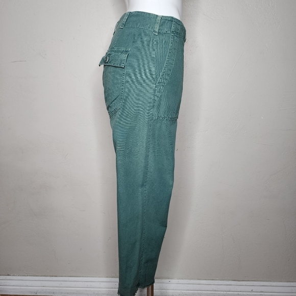 The Great "Ranger" Cropped Relaxed Fit Pants Green Size 27 - Picture 5 of 14